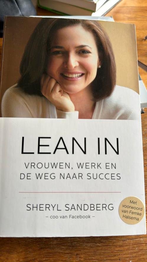 Sheryl Sandberg - Lean in, Boeken, Wetenschap, Zo goed als nieuw, Ophalen of Verzenden