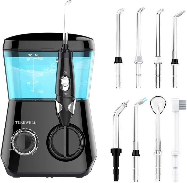 Turewell monddouche / waterflosser – werkt als nieuw, Sieraden, Tassen en Uiterlijk, Uiterlijk | Mondverzorging, Zo goed als nieuw