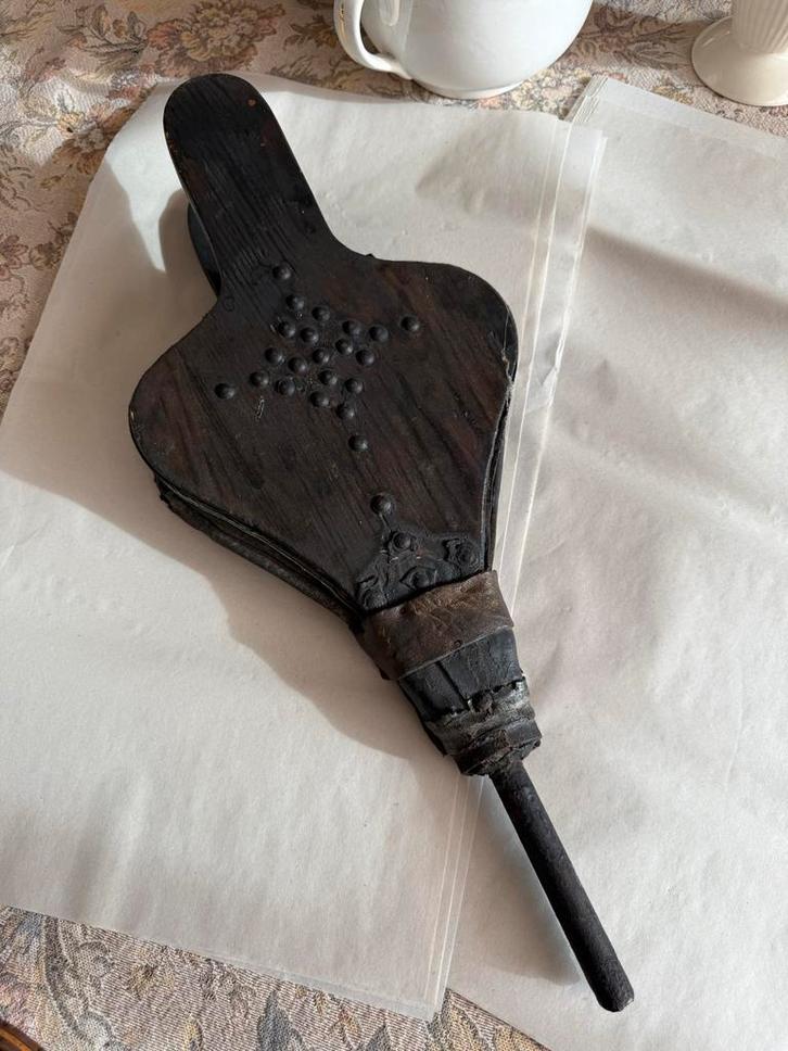 Antieke Smeedse Blaasbalg, Antiek en Kunst, Antiek | Koper en Brons, Ophalen of Verzenden