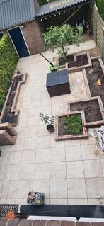 GeoProArte Quartz 60x60x4 Beige Tuintegels 60x60 - 70 m2, Tuin en Terras, Tegels en Klinkers, Ophalen, Zo goed als nieuw, 10 m² of meer