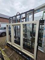 Houten kozijn - ivoor/cremewit - Vast - DK - Vast - ex. glas, Handelsonderneming Van Esseveld, Nieuw, Ophalen of Verzenden, 150 tot 225 cm