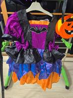 Halloween Heksen jurkje met accessoires, Ophalen of Verzenden, Gebruikt, 110 t/m 116, Jongen of Meisje