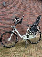 Gazelle Bloom moederfiets (28’’) + Yepp voor en achterzitje, Fietsen en Brommers, Fietsen | Dames | Moederfietsen, Ophalen, 2 zitjes