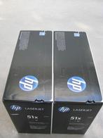 2 x HP Q7551X (HP 51X) voor de HP P3005-M3027mfp-M3035mfp, Ophalen of Verzenden, Nieuw, Toner, HP (ORIGINEEL)