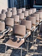 Prachtige partij vintage phillipus Potter stoelen, Huis en Inrichting, Stoelen, Ophalen, Gebruikt, Bruin, Vintage / industrieel