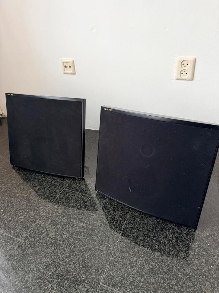 Jamo ART A-510 - Vintage Design, Audio, Tv en Foto, Luidsprekers, Gebruikt, Front, Rear of Stereo speakers, 60 tot 120 watt, Jamo