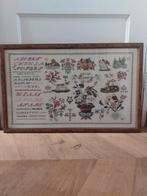 Mooie merklap, Antiek en Kunst, Antiek | Kleden en Textiel, Ophalen of Verzenden