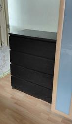 Malm ladekast met 4 lades., Ophalen, Gebruikt, 100 tot 150 cm, 50 tot 100 cm