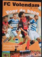 FC Volendam - Sparta 2004/2005, Ophalen of Verzenden, Zo goed als nieuw, Overige binnenlandse clubs, Boek of Tijdschrift