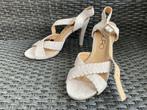 Di Lauro hakken beige/wit 38, Kleding | Dames, Schoenen, Verzenden, Beige, Di Lauro, Schoenen met hoge hakken
