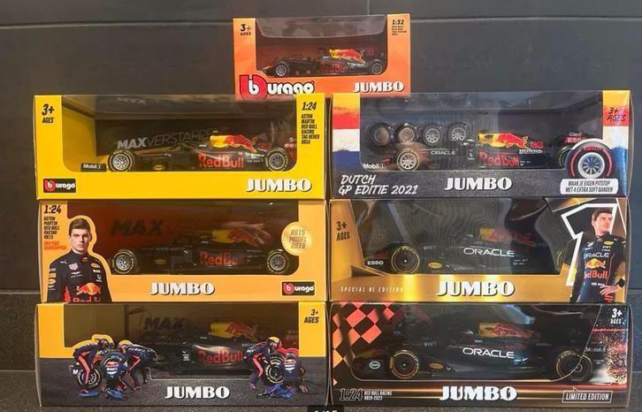 7 x MAX VERSTAPPEN F1 SET, Verzamelen, Automerken, Motoren en Formule 1, Nieuw, Ophalen of Verzenden