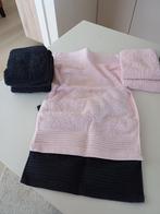 Te koop gastendoekjes (4x zwart/3x roze), Ophalen of Verzenden, Zo goed als nieuw, Gastendoekje