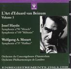 CD L'art d'Eduard van Beinum vol. 3 -Mozart-Haydn, Cd's en Dvd's, Cd's | Klassiek, Orkest of Ballet, Ophalen of Verzenden, Zo goed als nieuw