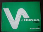 Honda CJ250T CJ360T 1976 motorcycle parts list CJ 250 360, Ophalen of Verzenden, Honda