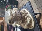Mooi beeld van Bull dog zelf restaureren, Tuin en Terras, Tuinbeelden, Ophalen, Gebruikt, Steen, Overige typen