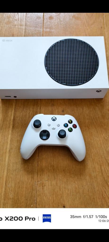Xbox series S 512gb, compleet, Spelcomputers en Games, Spelcomputers | Xbox Series X en S, Zo goed als nieuw, Xbox Series S, Ophalen of Verzenden