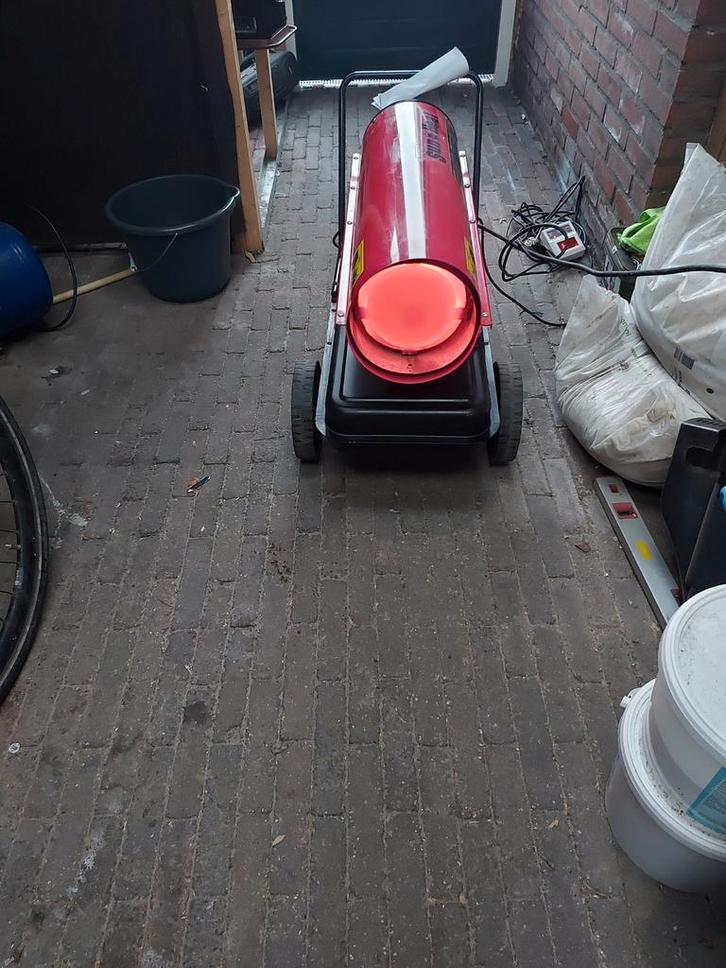 ZGAN Heteluchtkanon met Thermostaat - Petroleum/Diesel, Huis en Inrichting, Kachels, Zo goed als nieuw, Ophalen