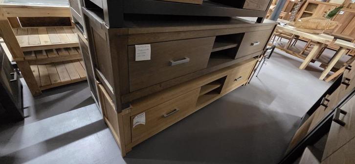 tv-dressoir lichtbruin/bruin, Huis en Inrichting, Kasten | Televisiemeubels, Nieuw, Minder dan 100 cm, 25 tot 50 cm, Ophalen
