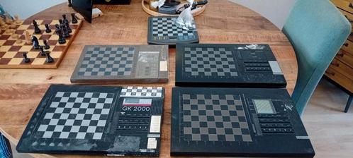 5 schaakcomputers op batterijen  of met adapter, Computers en Software, Vintage Computers, Ophalen