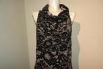 Marccain mooie jurk grotere los vallende kol in motief N5/42, Overige kleuren, Verzenden, Maat 42/44 (L), Zo goed als nieuw