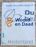 Persoonlijke Postzegel Woord en Daad, Postzegels en Munten, Ophalen of Verzenden, Na 1940, Gestempeld