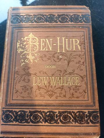BEN HUR EERSTE DRUK , LEW WALLACE  ANNO1889 KIRBERGER&KESPER beschikbaar voor biedingen