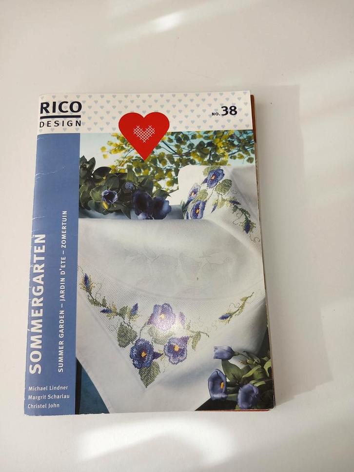 Kruissteek Patronen Boekjes - 5 Stuks!, Hobby en Vrije tijd, Borduren en Borduurmachines, Zo goed als nieuw, Patroon, Handborduren