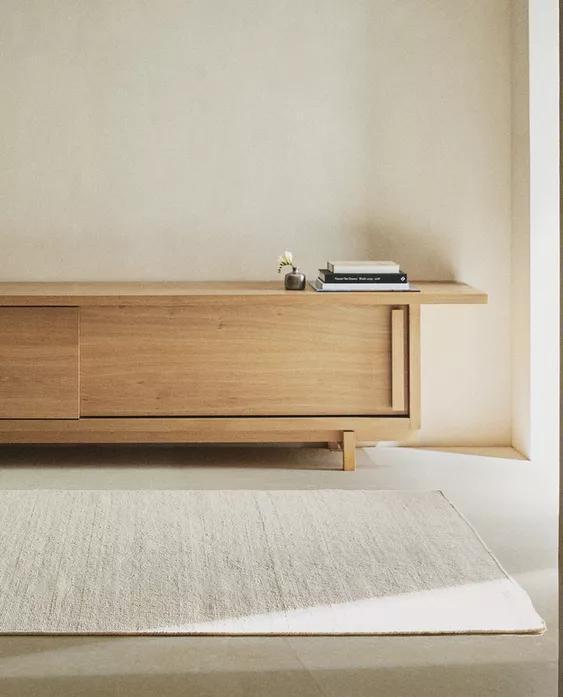 Zara home wollen vloerkleed nieuw, Huis en Inrichting, Kasten | Schoenenkasten, Zo goed als nieuw, Ophalen of Verzenden