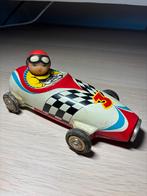 Vintage blikken speelgoed raceauto, Antiek en Kunst, Antiek | Speelgoed, Ophalen of Verzenden