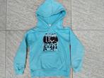Fource blauw capuchon trui maat 122 / 128 truitje, Meisje, Trui of Vest, Just Hoods, Ophalen of Verzenden