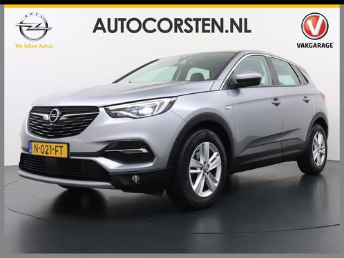 Opel Grandland X T 131pk 360Camera Navi 1/2Leer Apple/Androi, Auto's, Opel, Bedrijf, Te koop, Grandland X, 360° camera, ABS, Achteruitrijcamera