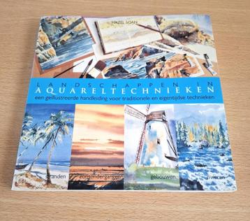 Boek Aquareltechnieken - Hazel Soan beschikbaar voor biedingen