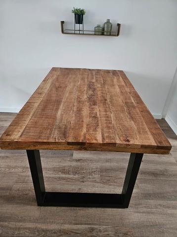 Mango Eettafel 160x100 - Stalen Poten beschikbaar voor biedingen