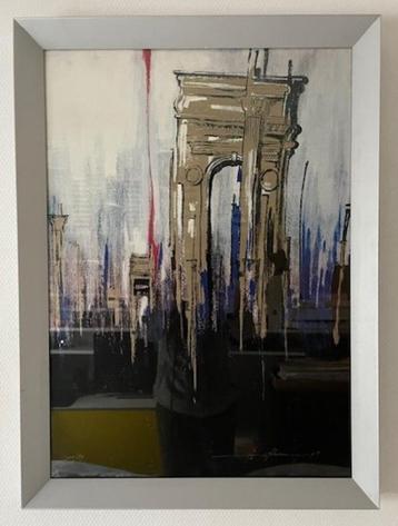 Schilderij  Klassieke Triomfboog beschikbaar voor biedingen