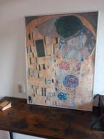 Kustav Klimt poster in lijst, Antiek en Kunst, Ophalen
