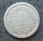 Zilveren dubbeltje: - 10 cent 1917., Postzegels en Munten, Munten | Nederland, Verzenden, Zilver, 10 cent, Koningin Wilhelmina