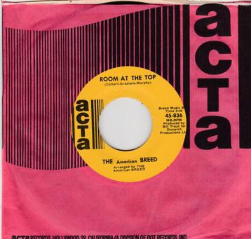 The American Breed - Room at the top / Walls beschikbaar voor biedingen