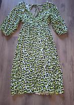 Jurk met animal print, Ophalen of Verzenden, Zo goed als nieuw, Maat 42/44 (L), Onder de knie