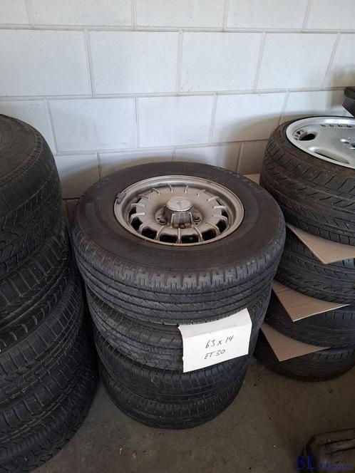 Barock velgen 14 inch Mercedes SL SLC W107 R107 C107, Auto-onderdelen, Overige Auto-onderdelen, Mercedes-Benz, Gebruikt, Ophalen of Verzenden