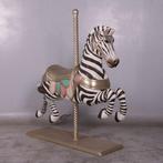 Christmas Carousel Zebra hoogte 147 cm, Nieuw, Ophalen