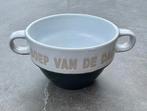 Soepkom “Soep van de dag”, Huis en Inrichting, Keuken | Servies, Keramiek, Ophalen of Verzenden, Zo goed als nieuw, Kom(men)