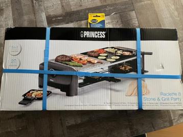 Princess Raclette 8 Stone & Grill Party beschikbaar voor biedingen