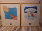 2 leuke Winnie the Pooh posters met lijst, Kinderen en Baby's, Kinderkamer | Inrichting en Decoratie, Ophalen of Verzenden, Wanddecoratie