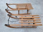 Twee houten sleeën in prima staat, Kinderen en Baby's, Speelgoed | Buiten | Skelters, Ophalen, Zo goed als nieuw, Overige merken