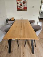 Eettafel - 200x90x76 cm, Huis en Inrichting, Tafels | Eettafels, Ophalen, Gebruikt, Overige materialen, 50 tot 100 cm