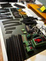 Grote partij vinatge Fleischmann rails & elektronica, Hobby en Vrije tijd, Modeltreinen | N-Spoor, Gelijkstroom, Fleischmann, Rails