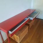 Sidetable rood hoogglans ikea, Huis en Inrichting, Tafels | Sidetables, Ophalen, Gebruikt, 150 tot 200 cm, 25 tot 50 cm