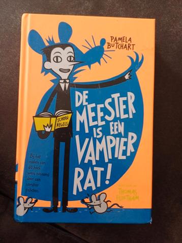 Pamela Butchart - De meester is een vampierrat! beschikbaar voor biedingen