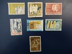 Setje postzegels uit de jaren 60, Postzegels en Munten, Postzegels | Nederland, Verzenden, Na 1940, Gestempeld