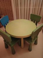 mammut ikea tafel en stoeltjes, Ophalen, Gebruikt